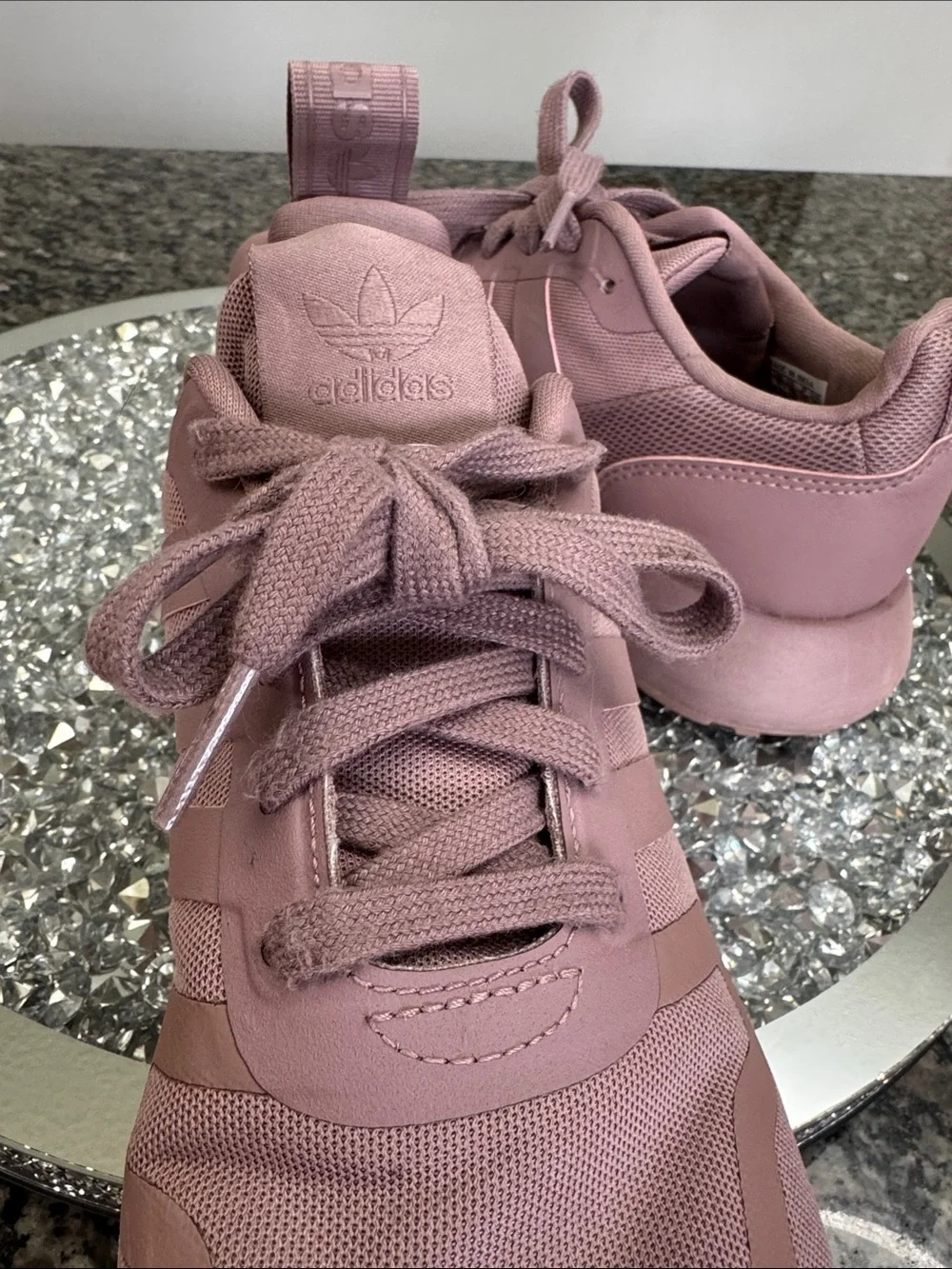 adidas Mauve Pink Runner athletic Sneakers M6 W8